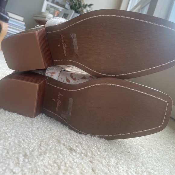 NEW SAM EDELMAN COWHIDE BOOTS - Picture 8 of 9